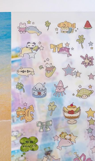 Daloh Shop Summer Love Seal Stickers