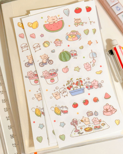 Heartship Studio Summer Sketch Sticker
