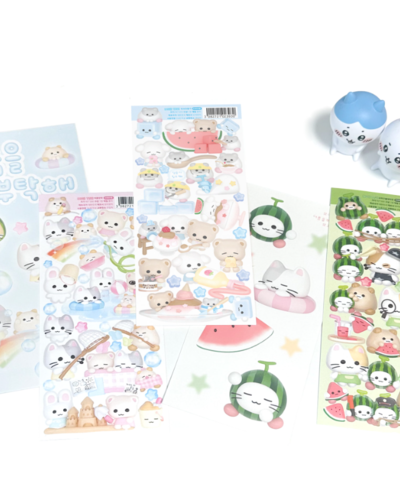 Moitoi Summer Please Sticker 3 Types