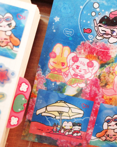 Nana's Mood Wink♡Summer Story Sticker