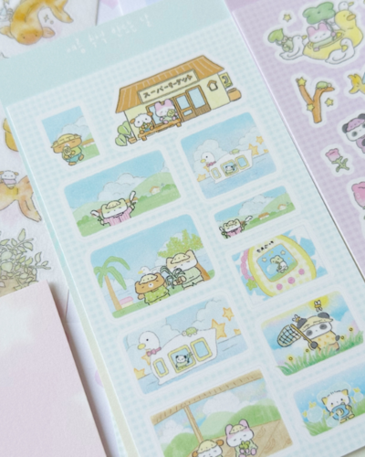 Dar-o Shop Summer Memory Day Seal Sticker