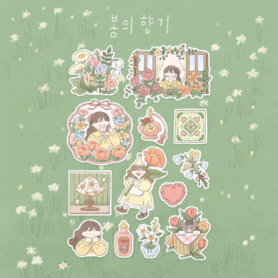 Midnight Note Spring Fragrance Sticker