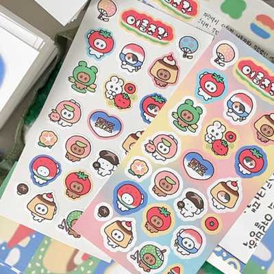 Yun Gu A Certain Summer Sticker 5 Types