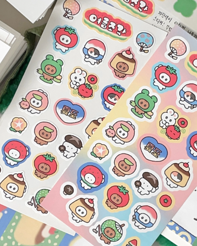 Yun Gu A Certain Summer Sticker 5 Types