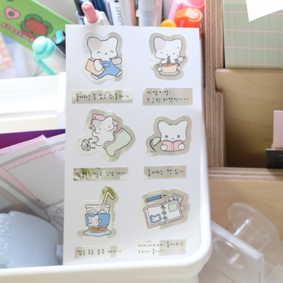 Sosohihi Summer Plan Seal Sticker