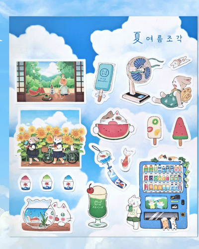 [Strawberry's Heart] Summer Piece Sticker