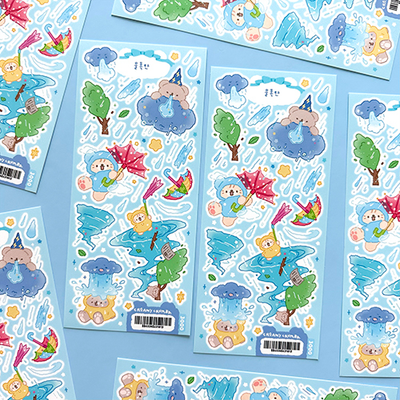 Creamy Crumbs Water Bomb Seal Sticker