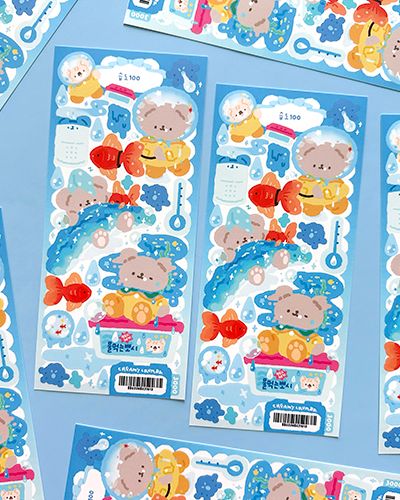 Creamy Crumbs Humidity 100 Seal Sticker