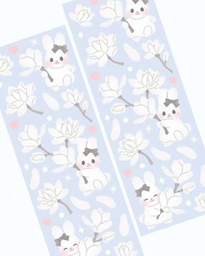 [Angora Lora] Big Magnolia Sticker