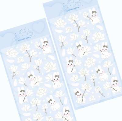 [Angoraora] I'm Magnolia Rabbit Sticker