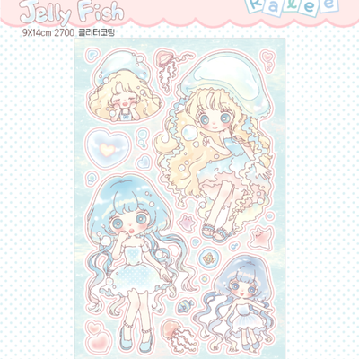 Rerry Jelly Fish Sticker