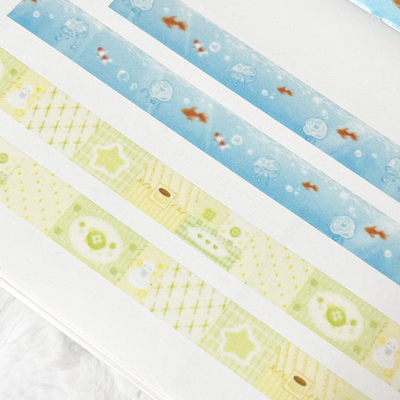 Mallang Store Summer Story Masking Tape Set Pack
