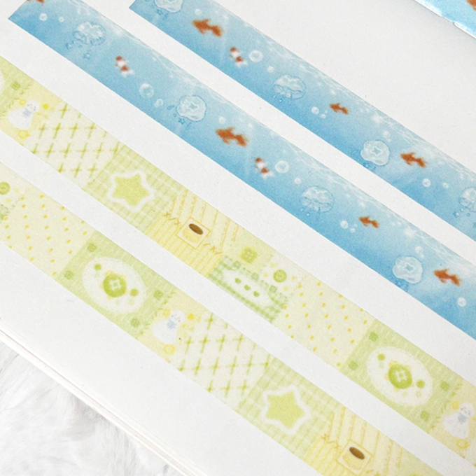 Mallang Store Summer Story Masking Tape Set Pack