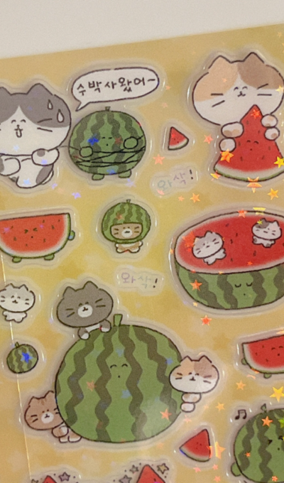 Dung Eenara Sweet Honey Watermelon Sticker