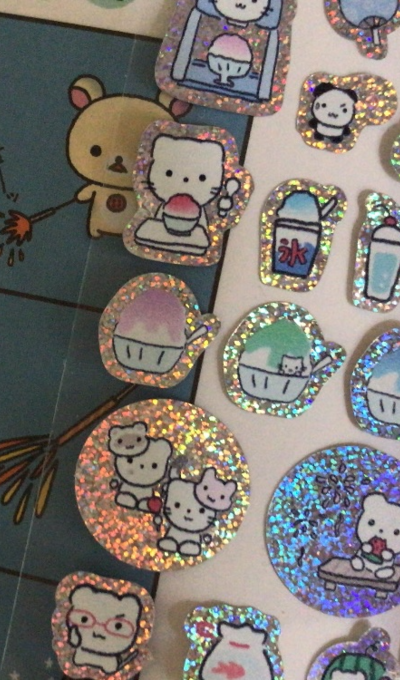 Hinakuu Sparkling Summer Hologram Sticker