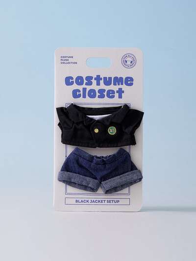 Bunini Plush Closet How Sweet Black Jacket Setup