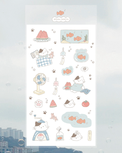 Nemospace Summer Vibes Seal Sticker