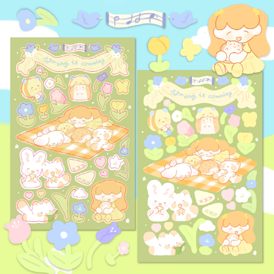 [Cotton World] Spring Has Come Sticker