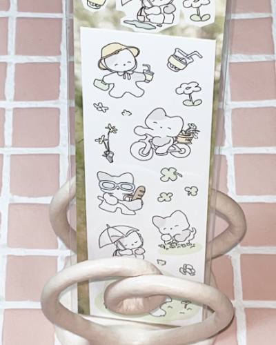 [Sosohihi] Summer Stroll Seal Sticker