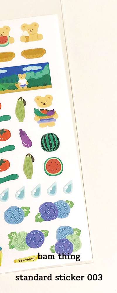 [Neko Made Soup] Our Memorable Summer Seal Stickers