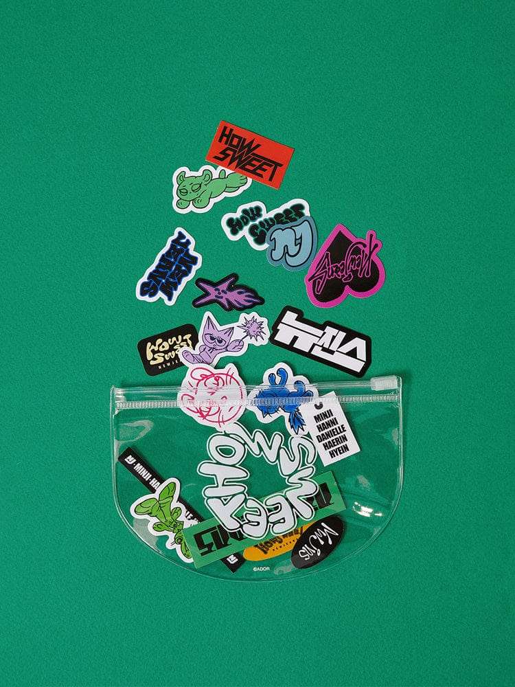 NewJeans How Sweet PVC Sticker Pack