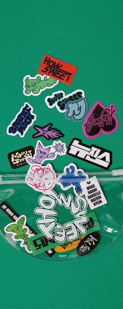 NJ How Sweet PVCステッカーパック