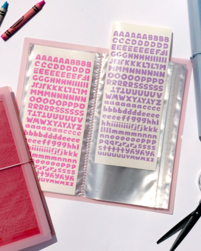 After the Rain Deco Pocket Double Long Sticker File