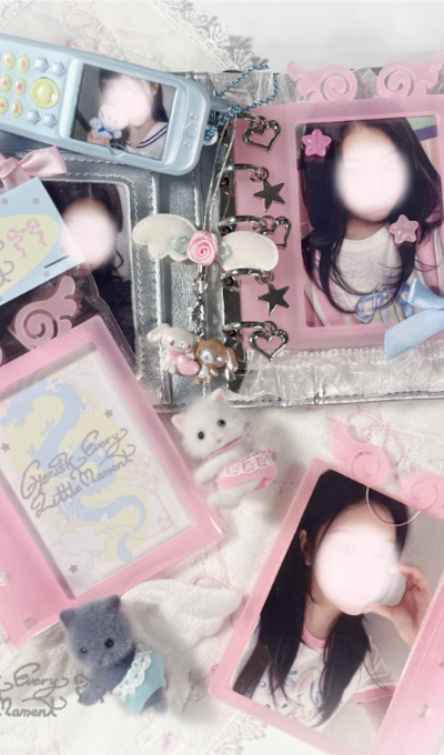 Cherish203 5-Ring Angel Photocard Holder