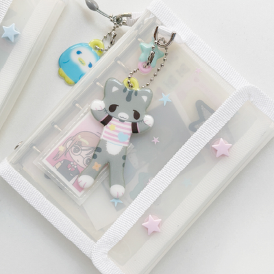 Avercle Crush A7 Retro Folder Star Binder Baby Pink