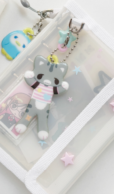 Avercle Crush A7 Retro Folder Star Binder Baby Pink