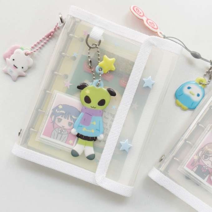 Everyblue Crush A7 Retro Folder Star Binder Baby Blue