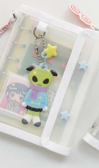 Everyblue Crush A7 Retro Folder Star Binder Baby Blue