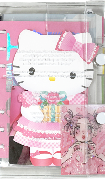 AirBubble Crush A6 White Folder Binder
