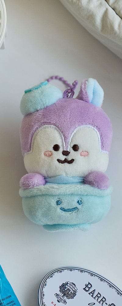 BT21 MANG RJ Welcome Party ご飯茶碗 ぬいぐるみ キーリング - S