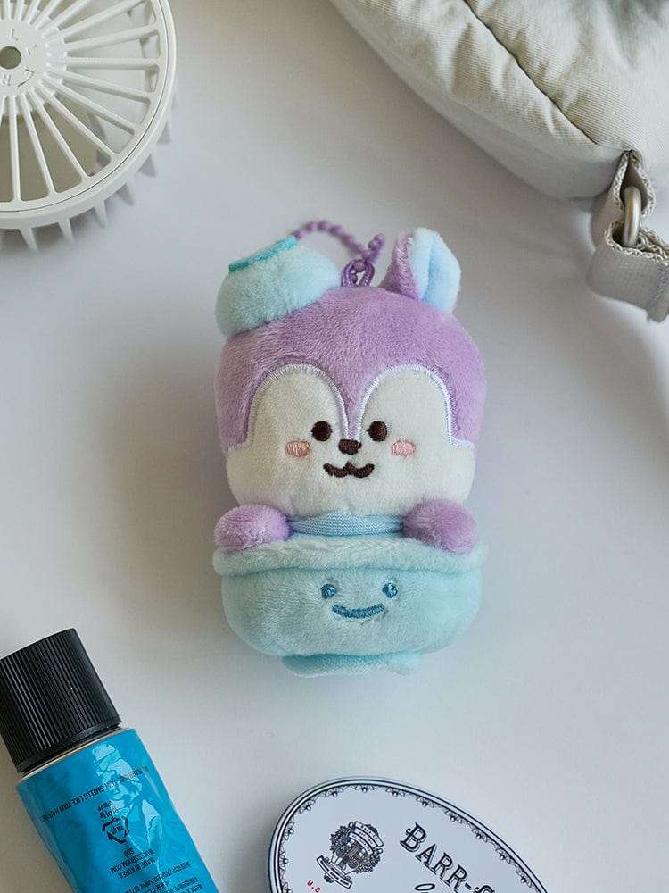 BT21 MANG RJ Welcome Party Rice Bowl Plush Keyring - S