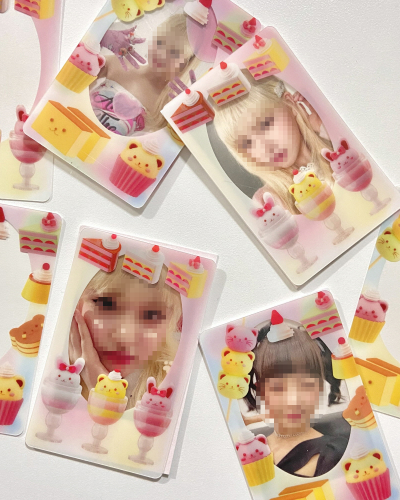 [Purly Button] Bakery Transparent Photocard