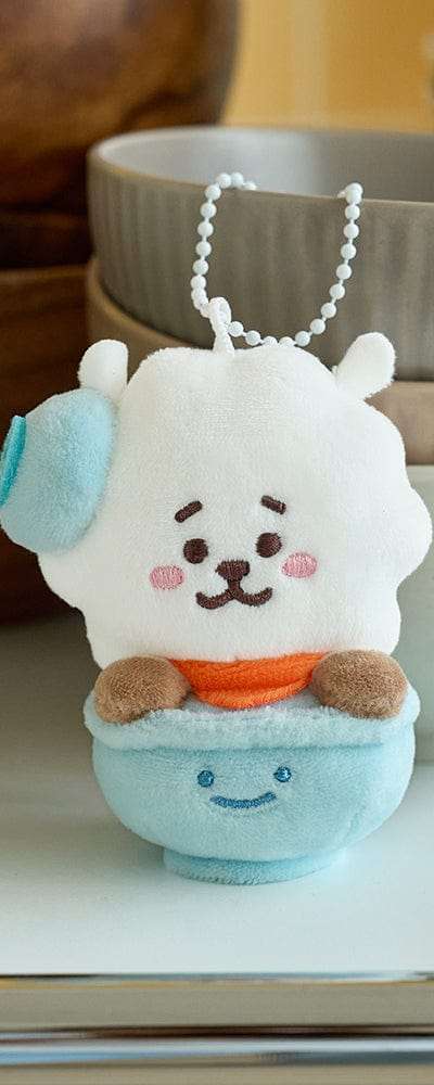 BT21 RJ Welcome Party ご飯茶碗 ぬいぐるみ キーリング - S