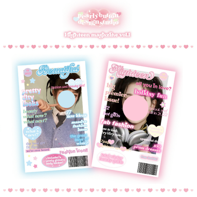 Perl Button High Teen Magazine Vol.1 Photocard