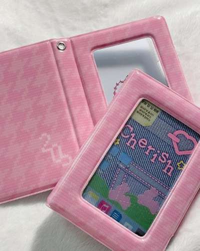 [cherish.203] Knit Hound's Tooth Photocard Holder Book