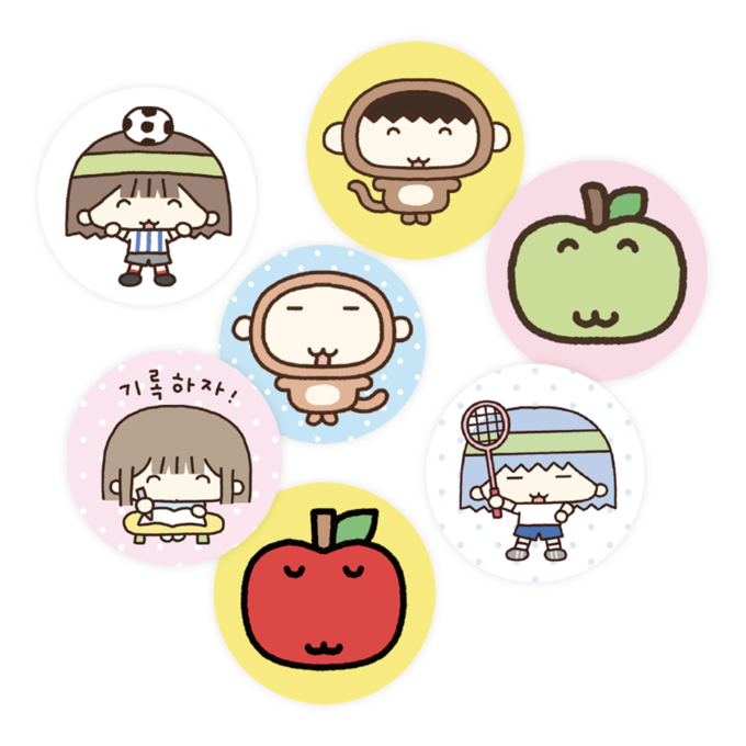 Room Room Pin Button 7 Type