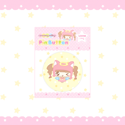Creamy Milky Cutie Pin Badge