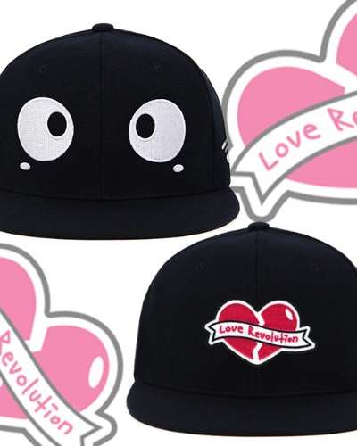 [Love Revolution] Yeon-hyuk Embroidered Snapback Set of 2