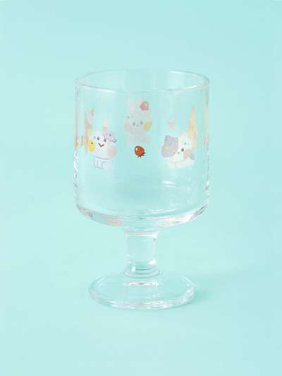 LINE Friends Minini Ice Cream Goblet Glass