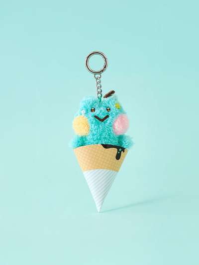 LINE Friends Mini Mini Nene Ice Cream Keyring