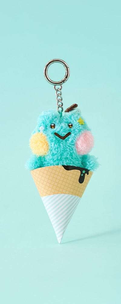 ラインフレンズ ミニ ミニニ レニニ アイスクリーム キーリング