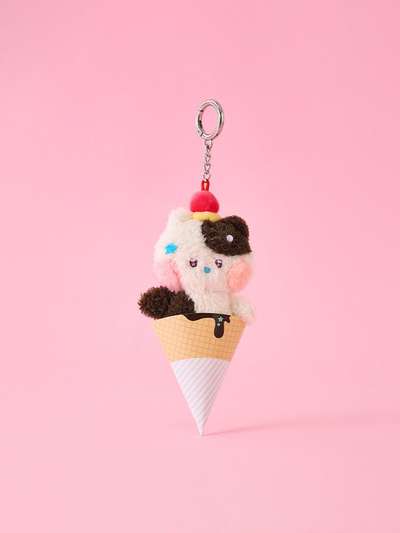 Mini Minini Hamni Ice Cream Keyring