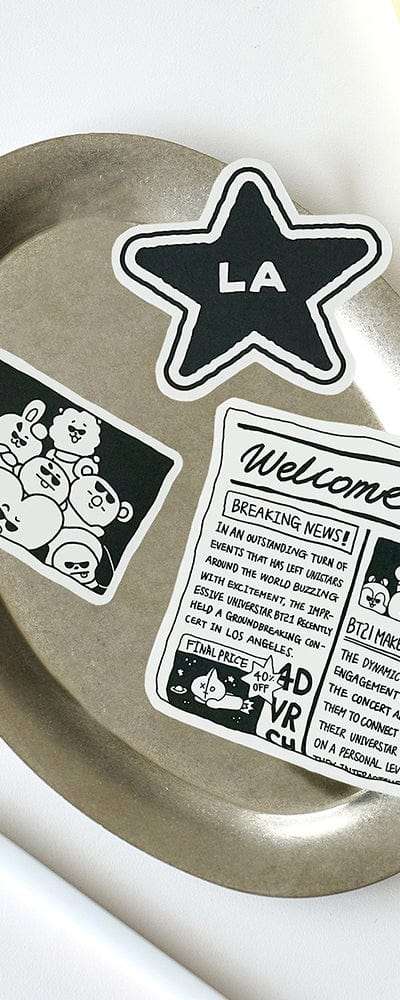 BT21 CITY EDITION ステッカー - LA