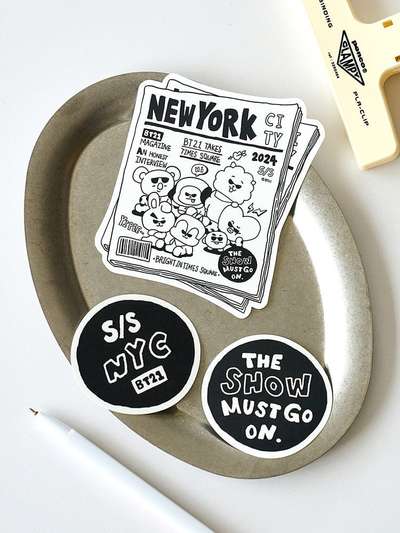BT21 CITY EDITION Sticker - New York