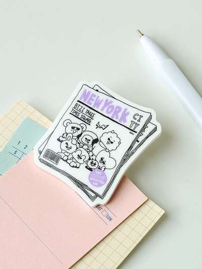 BT21 CITY EDITION Acrylic Clip Magnet - New York