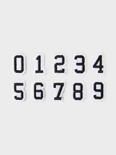 Colle Basic Number Wappen Sticker
